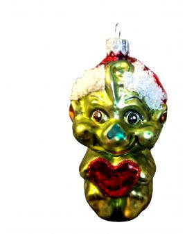 OZDOBA ŚWIĄTECZNA - BOMBKA GRINCH baby