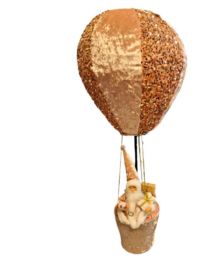 OZDOBA ŚWIĄTECZNA - MIKOŁAJ W BALONIE