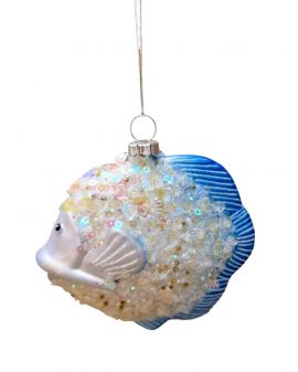 OZDOBA ŚWIĄTECZNA - BOMBKA ZAWIESZKA RYBA RYBKA model Ic