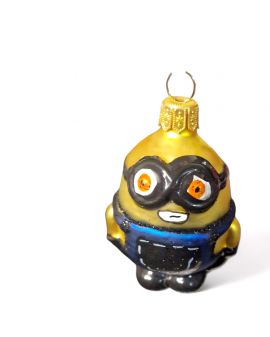 OZDOBA ŚWIĄTECZNA - ZAWIESZKA BOMBKA MINIONEK model II
