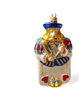 OZDOBA ŚWIĄTECZNA - ZAWIESZKA BOMBKA - KARTA WALET JACK - Komozja