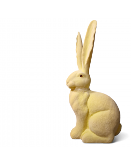 ZAJĄC KRÓLIK FLOKOWANY / WELUR model IV - kremowy