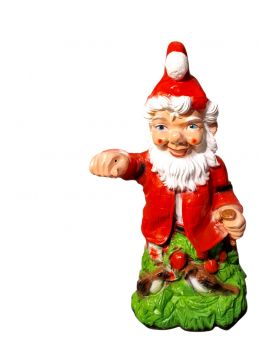 DUŻY KRASNAL LATARNIK Z PTASZKAMI model II