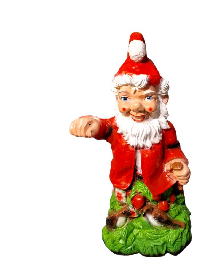 DUŻY KRASNAL LATARNIK Z PTASZKAMI model II