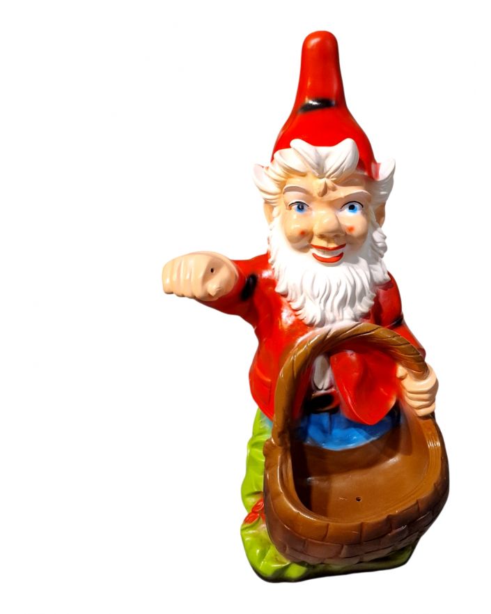 DUŻY KRASNAL LATARNIK Z KOSZEM model II