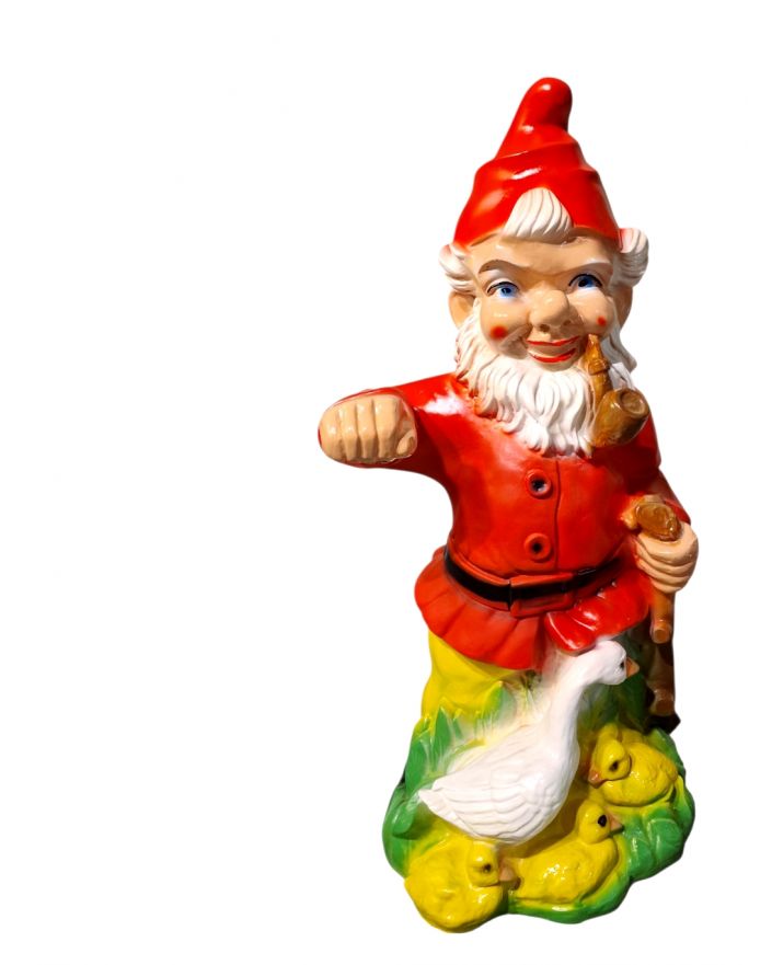 DUŻY KRASNAL LATARNIK Z GĄSKAMI model II