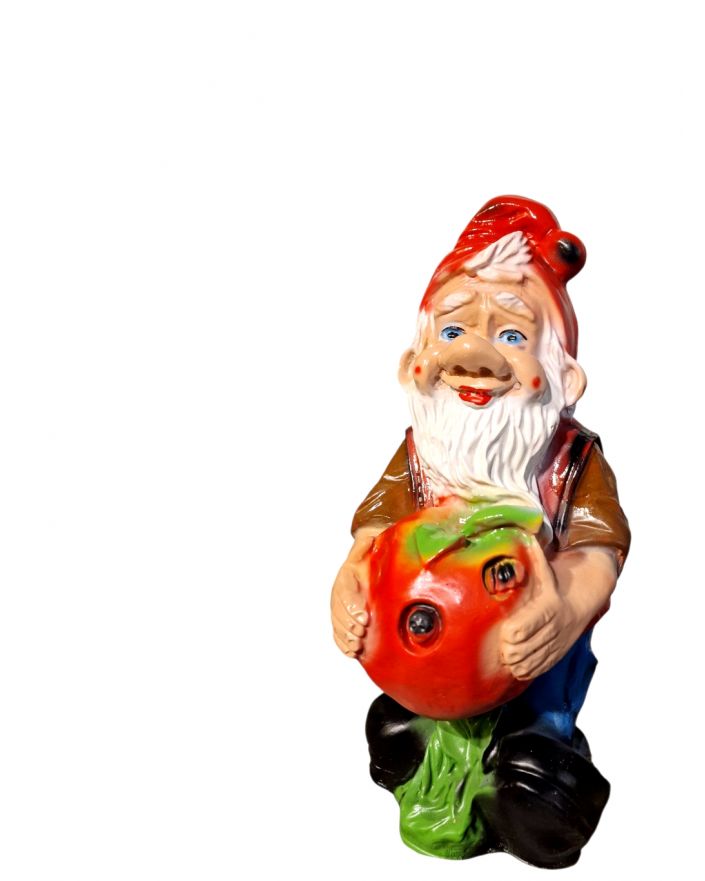 MAŁY KRASNAL Z JABŁKIEM model II