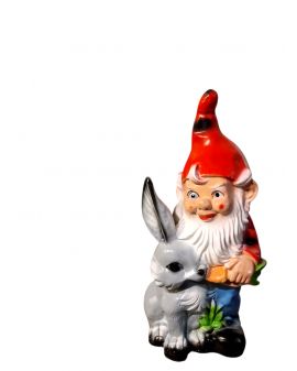 MAŁY KRASNAL Z ZAJĄCEM