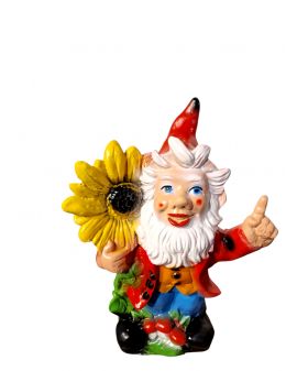 MAŁY KRASNAL ZE SŁONECZNIKAMI