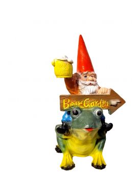 KRASNAL SKRZAT NA ŻABIE Z PIWKIEM