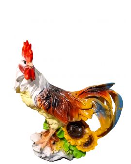 DUŻY KOGUT ZE SŁONECZNIKAMI