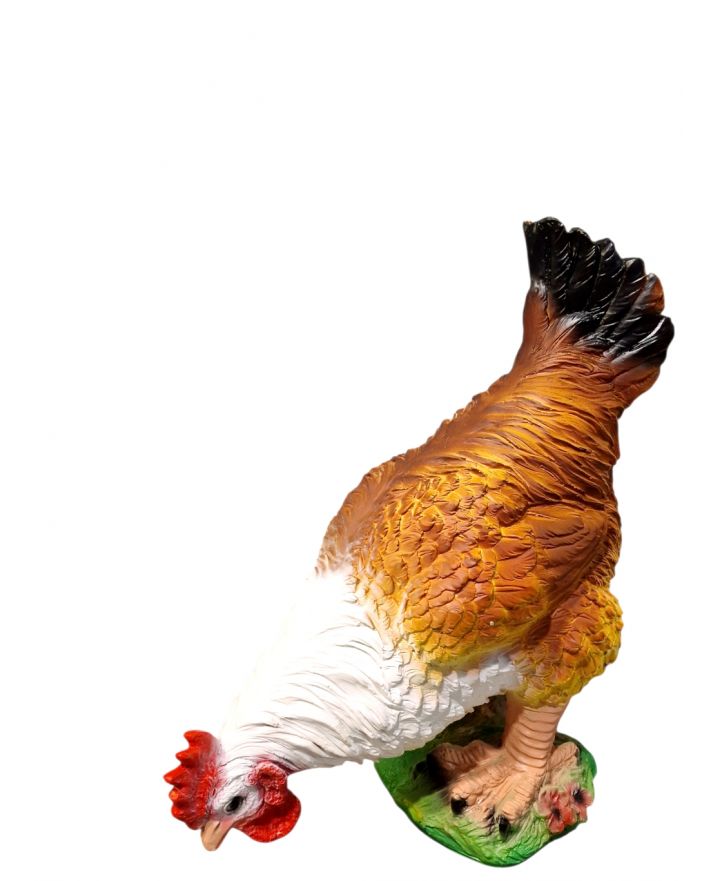 KURA Z GŁOWĄ W DÓŁ model II