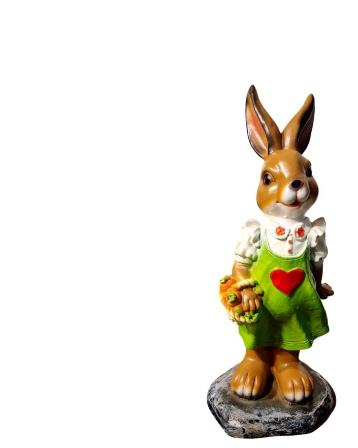 ZAJĄC / KRÓLIK DZIEWCZYNKA Z KOSZYKIEM