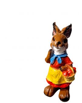 ZAJĄC / KRÓLIK DZIEWCZYNKA Z KOSZYKIEM model II