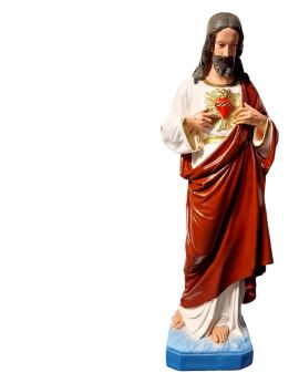 DUŻY JEZUS Z SERCEM - XL model II