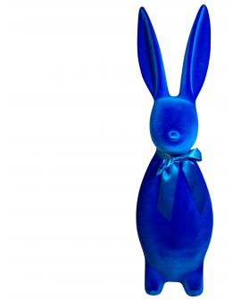 ZAJĄC KRÓLIK FLOKOWANY / WELUR XL model III - chabrowy