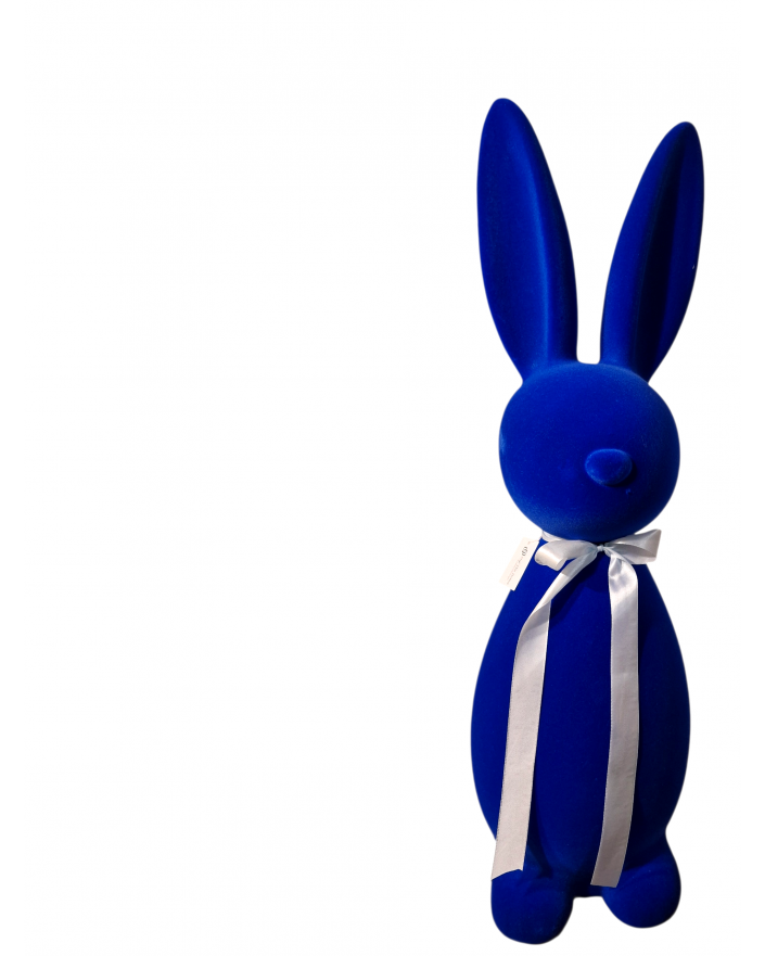 ZAJĄC KRÓLIK FLOKOWANY / WELUR model IIIb - chabrowy