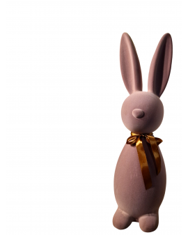 ZAJĄC KRÓLIK FLOKOWANY / WELUR model IIIa - brązowy