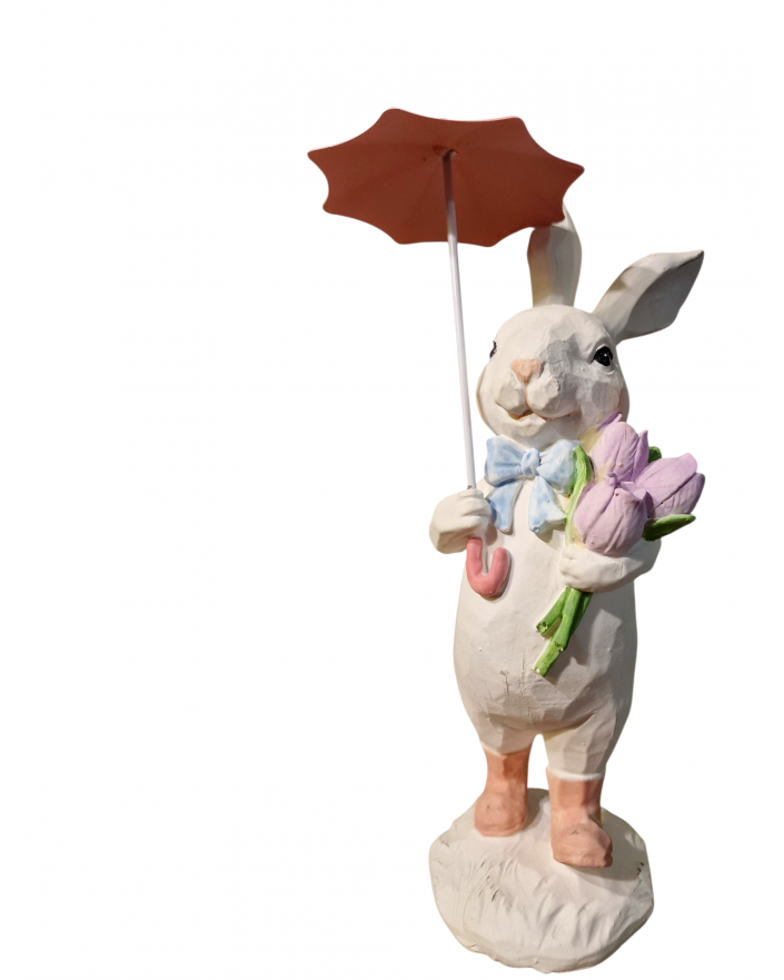 ZAJĄC / KRÓLIK WIELKANOCNY Z PARASOLEM model I