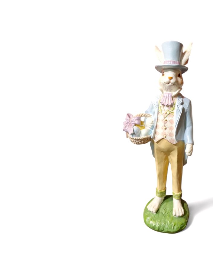 ZAJĄC / KRÓLIK WIELKANOCNY z koszem pisanek model A