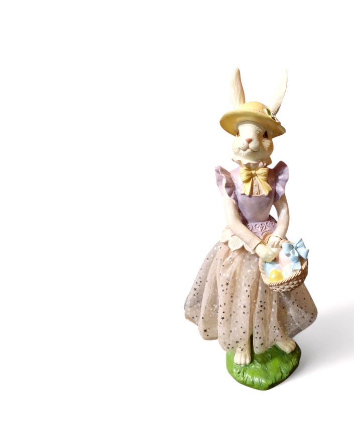 ZAJĄC / KRÓLIK WIELKANOCNY z koszem pisanek model B