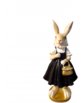 ZAJĄC / KRÓLIK WIELKANOCNY Z TOREBKĄ model III