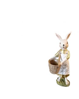 PANI ZAJĄC / KRÓLIK WIELKANOCNY z koszykiem model II