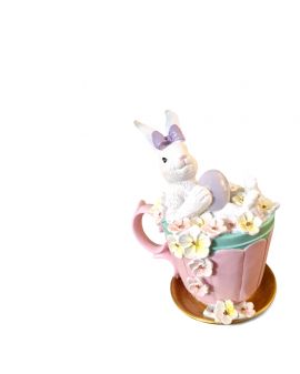 ZAJĄC / KRÓLIK WIELKANOCNY w filiżance model IX