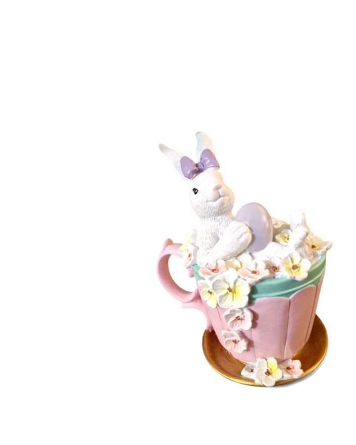 ZAJĄC / KRÓLIK WIELKANOCNY w filiżance model IX