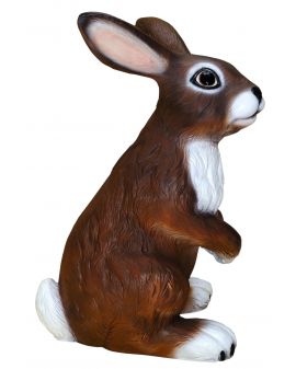 STOJĄCY KRÓLIK / ZAJĄC - gigant XXL brązowy