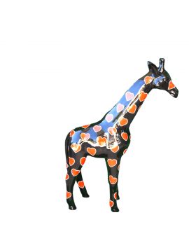 DUŻA ŻYRAFA STOJĄCA - design D