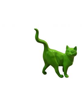 STOJĄCY ZIELONY KOT - DESIGN model II