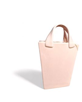 WAZON W KSZTAŁCIE TOREKI model V pudrowy róż