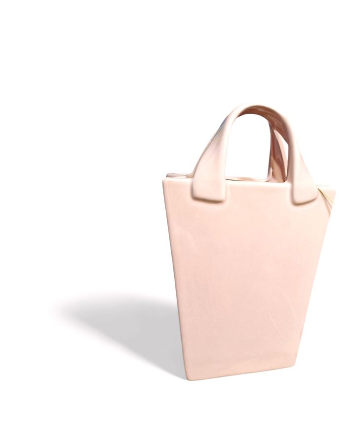 WAZON W KSZTAŁCIE TOREKI model V pudrowy róż