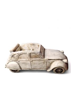 FIGURA BETONOWA - AUTO CITROEN brąz