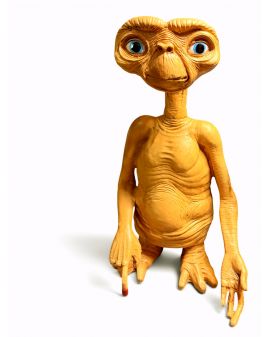 FIGURA DEKORACYJNA - DUŻY STOJĄCY UFOLUDEK UFO E.T.