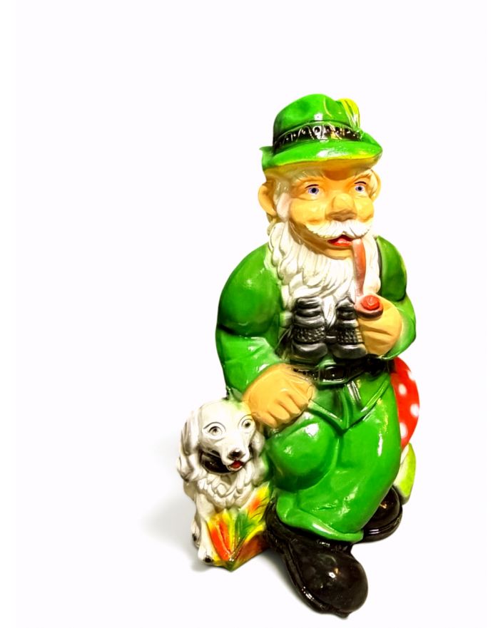 DUŻY KRASNAL LEŚNIK Z PSEM model III