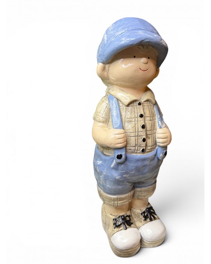 FIGURKA GIPSOWA - CHŁOPCZYK W CZAPCE ANTEK model II